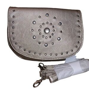 Grace Adele Muted Gold Crossbody Bag